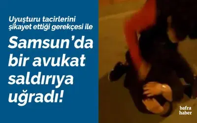 Avukata sokak ortasında saldırı dehşeti kamerada