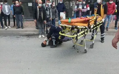 Hükümet Caddesinde Trafik Kazası: 2 Yaralı