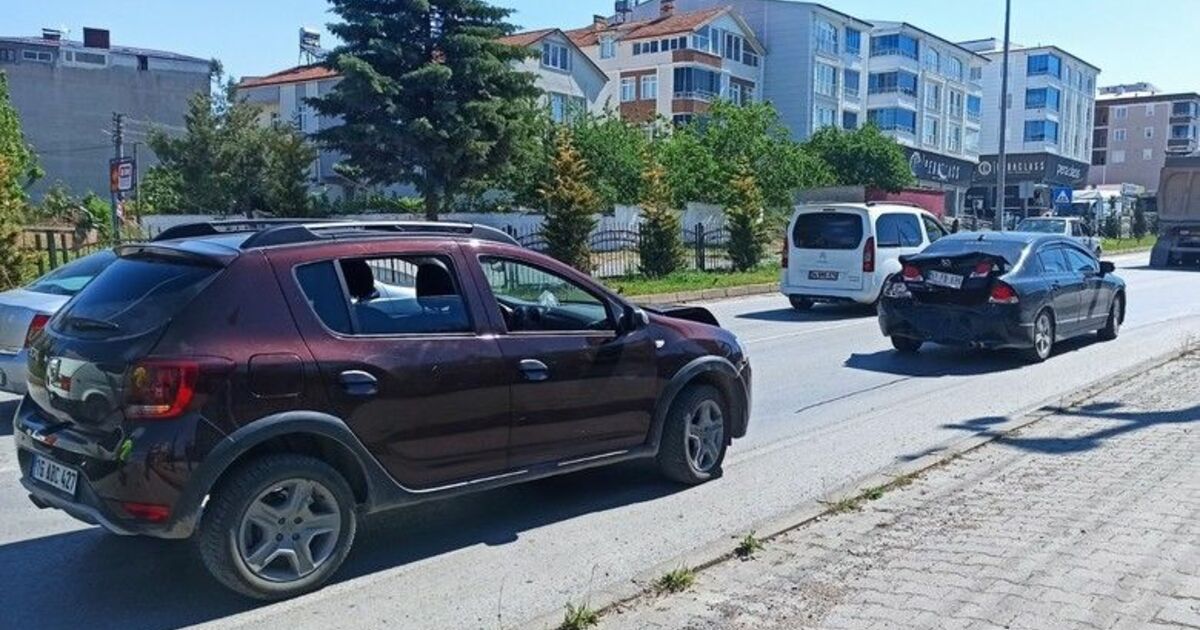 Bafra’da kaza: 1 yaralı
