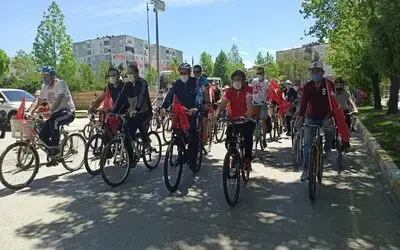 Bafra’da 19 Mayıs Gençlik ve Spor Bayramı Bisiklet Turu
