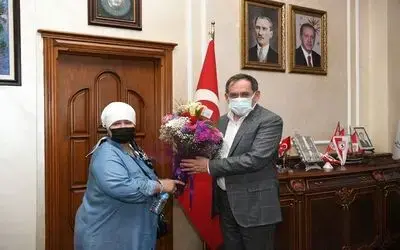 Anneler Parkı’na şehit için hayrat
