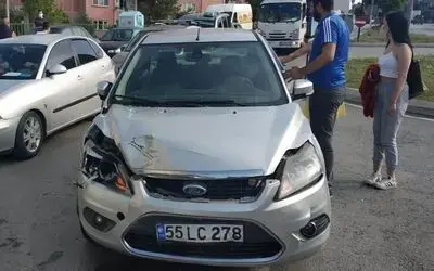 Samsun’da trafik kazası: 1 yaralı
