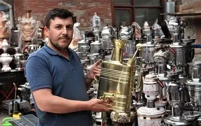 Vezirler diyarı Vezirköprü’nün 200 yıllık el emeği: Yassı semaver
