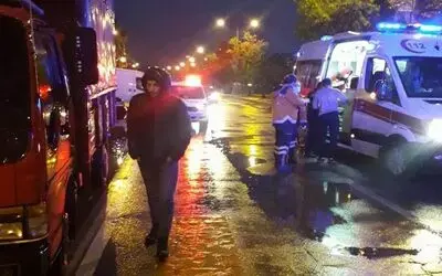 Samsun’da motosiklet yayalara çarptı: 4’ü yaya 5 yaralı
