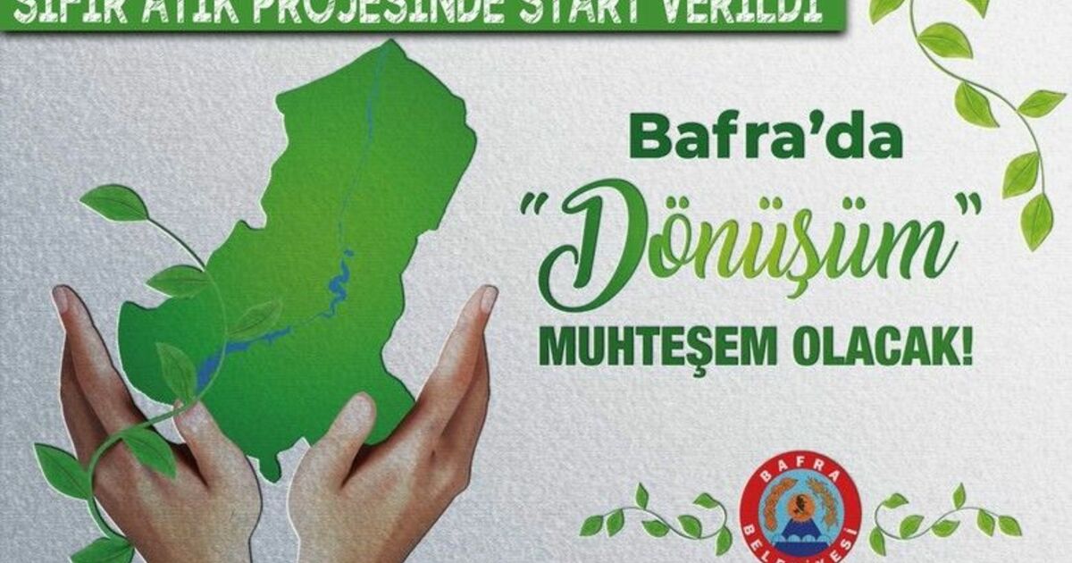 Bafra’da ‘Sıfır Atık’ seferberliği