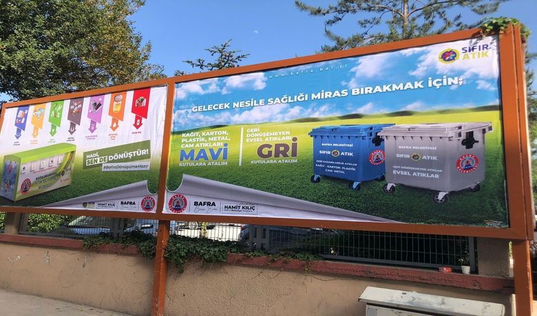 Bafra’da ‘Sıfır Atık’ seferberliği