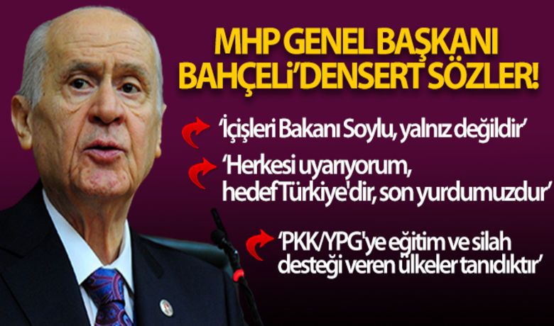 MHP Genel Başkanı Bahçeli'den çarpıcı açıklamalar - MHP Genel Başkanı Bahçeli, grup toplantısında önemli açıklamalarda bulunuyor.