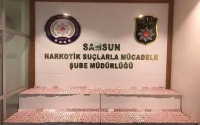 Samsun’da 7 bin 252 adet uyuşturucu hap ele geçirildi: 4 gözaltı

