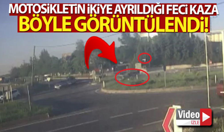 Motosikletin ikiye ayrıldığıkazanın görüntüleri ortaya çıktı - Kırklareli’nin Lüleburgaz ilçesinde 1 kişinin hayatını kaybettiği kazada ikiye ayrılan motosikletin güvenlik kamerasına yansıyan görüntüleri ortaya çıktı.