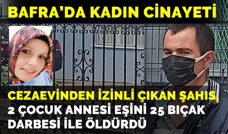 Eşini 25 bıçak darbesiyle öldürdü