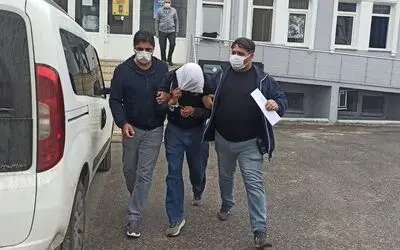 Çaldığı malları taksiye yüklerken yakalandı
