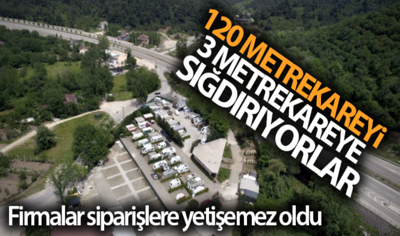 120 metrekareyi 3 metrekareye sığdırıyorlar - Korona virüs vak’aları sebebiyle vatandaşlar tatil için karavanı tercih ediyor. 75 bin ile 1 milyon arasında değişen fiyatlara karavan imalatı yapan firmalar, siparişlere yetişemez oldu.
