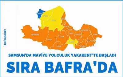 Samsun’un ’mavi’ye yolculuğu Yakakent'te başladı