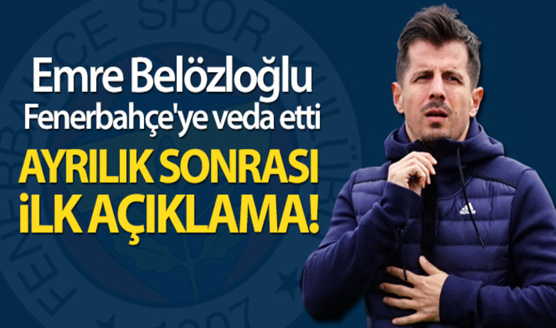 Emre Belözoğlu, Fenerbahçe'den ayrıldı - Fenerbahçe A Takım Direktörü Emre Belözoğlu, sarı-lacivertli kulüpten ayrıldığını açıkladı.