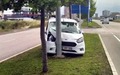 Samsun’da trafik kazası: 1 yaralı
