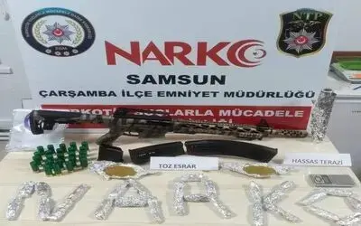 Çarşamba’da uyuşturucu operasyonu: 1 gözaltı
