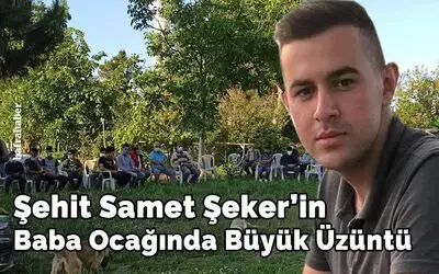 Oğlunun şehit haberini alan ailede büyük üzüntü