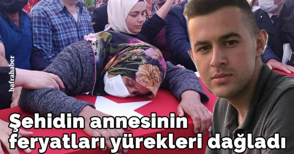 Şehidin annesinin feryatları yürekleri dağladı