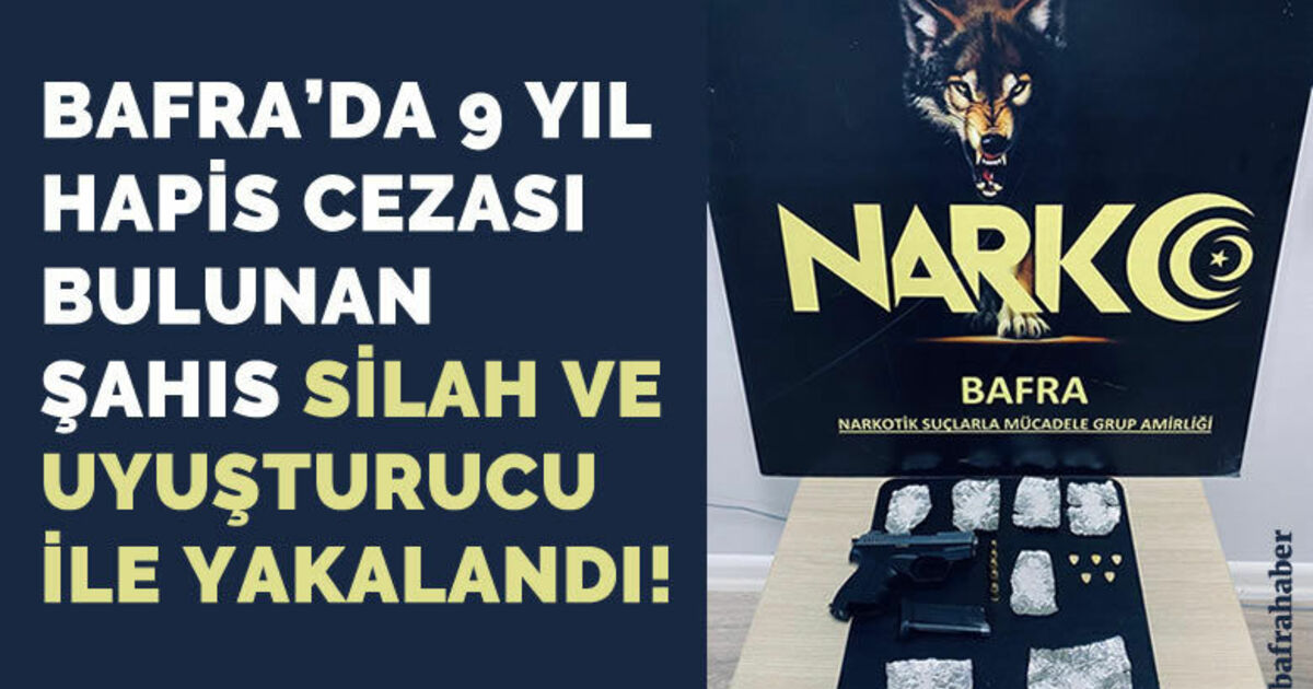 9 yıl hapis cezası bulunan şahıs yakalandı