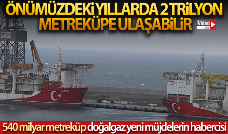540 milyar metreküpdoğalgaz, yeni müjdelerin habercisi - Cumhurbaşkanı Recep Tayyip Erdoğan'ın son açıkladığı müjdeyle 540 milyar metreküpe ulaşan Karadeniz'deki doğalgaz rezervinin bir ila iki trilyon arasında olduğunu düşündüğünü açıklayan ZBEÜ Öğretim Üyesi Dr. İshak Turan, "Çok yakın tarihte yeni ek rezervlerin müjdeleri de açıklanabilir" dedi.