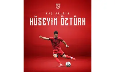 Samsunspor Hüseyin Öztürk’ü transfer etti

