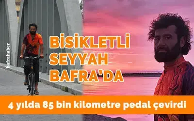 4 yılda 85 bin kilometre pedal çevirdi