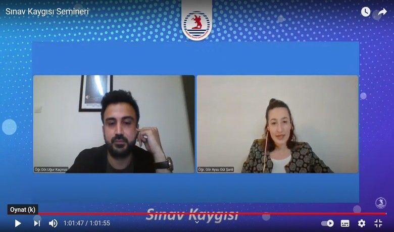 Sınav kaygısı ile baş etmenin yolları
 - Ondokuz Mayıs Üniversitesi (OMÜ) Psikoloji Uygulama ve Araştırma Merkezi (PUAMER) tarafından düzenlenen söyleşide “sınav kaygısı” tüm yönleri ile ele alındı ve öğrencilerin bu sorunla nasıl baş etmeleri gerektiği anlatıldı. Klinik Psikolog ve Öğr. Gör. Uğur Kaçmaz’ın moderatörlüğünde gerçekleşen söyleşinin uzman konuğu PUAMER Müdür Yardımcısı ve Psikoloji Bölümü Öğr. Gör. Aysu Gül Şanli oldu.