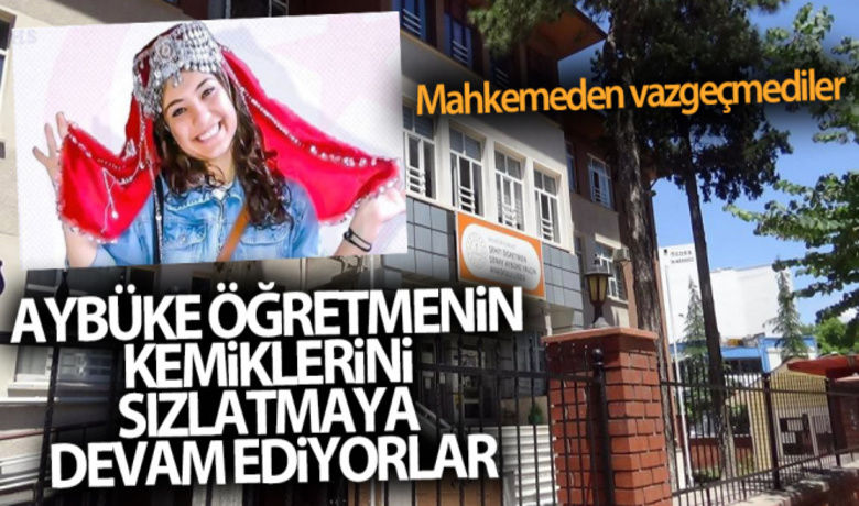 Aybüke öğretmenin kemiklerinisızlatmaya devam ediyorlar - Balıkesi’in Edremit ilçesinde Körfez Anadolu Lisesi’in isminin "Şehit Öğretmen Şenay Aybüke Yalçın Anadolu Lisesi" olarak değiştirilmesinin mahkemelik olması kamuoyu vicdanını rahatsız ediyor.
