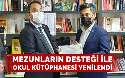 Şehit Erkut Yılmaz Mtal Kütüphanesi Yenilendi