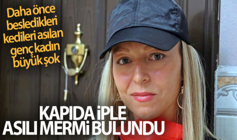 Daha önce besledikleri kedileri asılangenç kadın ve arkadaşına üçüncü şok - Antalya’da beslediği kedilerin ayrı tarihlerde iki kez demir korkuluklara asıldığını görünce gözyaşlarına boğulan genç kadın, bu sefer kedileri birlikte beslediği arkadaşının kapısına mermi asılınca görünce neye uğradığını şaşırdı. Olayı kedileri asan kişiyle aynı kişinin yaptığını öne süren genç kadın ve arkadaşı, polisi arayarak şikayetçi oldu.