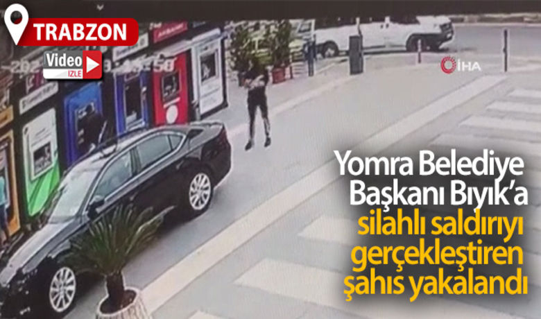 Yomra Belediye Başkanı Bıyık'asilahlı saldırıyı gerçekleştiren şahıs yakalandı - Yomra Belediye Başkanı Mustafa Bıyık’a silahlı saldırıyı gerçekleştiren şahıs olayı gerçekleştirdiği tabanca ile birlikte yakalandı.
