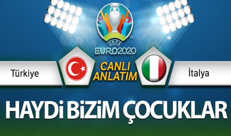 Türkiye - İtalya Canlı Anlatım - 2020 Avrupa Futbol Şampiyonası, bugün Roma'da oynanan Türkiye-İtalya maçıyla başladı.