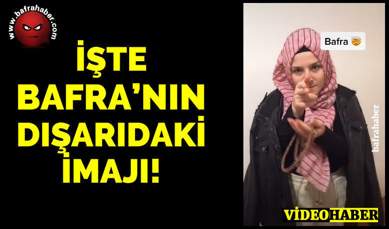 İşte Bafra’nın Dışarıdaki İmajı - Sosyal Paylaşım Servisi Tiktok’ta videolar paylaşan genç bir kızın komiklik olsun diye çekip yayımladığı videodaki Bafra tasviri, Bafra’nın dışarıdaki imajını ortaya kokuyor. 