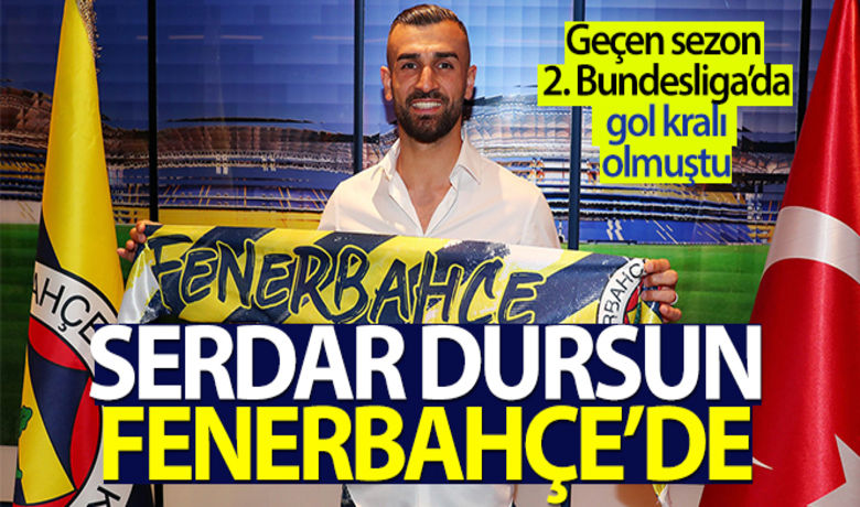Serdar Dursun Fenerbahçe'de - Fenerbahçe, geçtiğimiz sezon 2. Bundesliga takımlarından Darmstadt 98'de forma giyen santrafor Serdar Dursun’u bonservissiz olarak 3+1 yıllığına renklerine kattı.