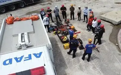 OMÜ Arama Kurtarma Takımı eğitimi tamamladı
