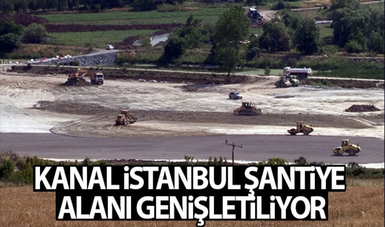 Kanal İstanbul şantiyealanı giderek genişletiliyor - Kanal İstanbul için kurulan şantiye alanı her gün daha da genişletiliyor. Büyütülen şantiye alanında çok sayıda iş makinesi aynı anda çalışıyor. Çalışmalar hız kesmeden devam ediyor.