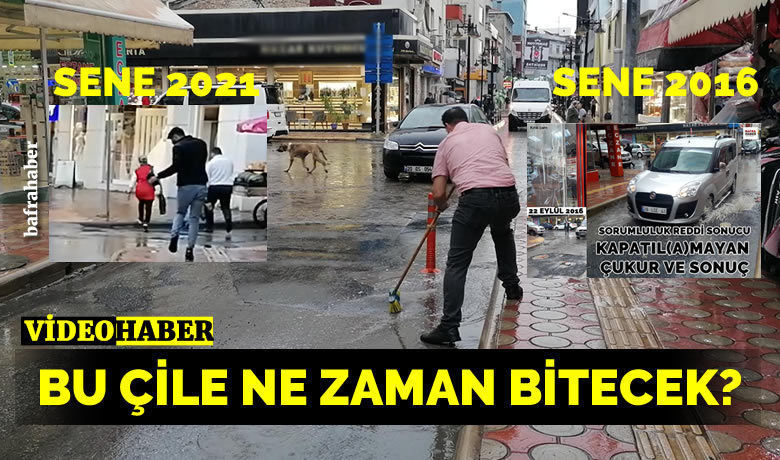 Kadı Çeşmesi Kavşağı Su Birikinti Çilesi Ne Zaman Bitecek?