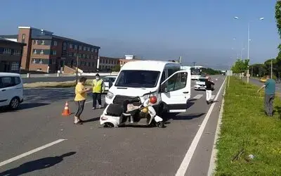 Samsun’da trafik kazası: 1 yaralı
