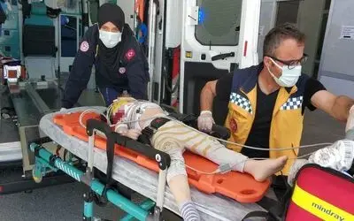 Samsun’da 3. kattan düşen çocuk ağır yaralandı
