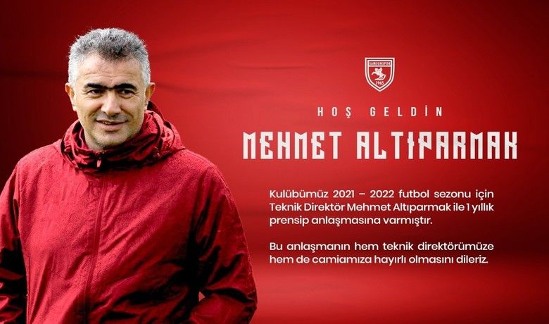 Samsunspor teknik direktörlüğeMehmet Altıparmak’ı getirdi - SAMSUN (İHA) – TFF 1. Lig ekiplerinden Samsunspor teknik direktör konusunda Mehmet Altıparmak ile 1 yıllık prensip anlaşmasına vardı.