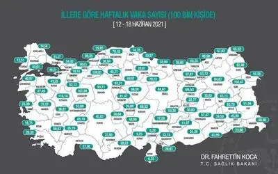 Samsun Valisi Dağlı: “Vaka sayısında 61. sıraya kadar geriledik”
