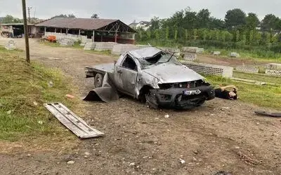 Samsun’da kamyonet takla attı: 1 yaralı
