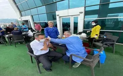 Tekkeköy Belediyesinde aşı seferberliği
