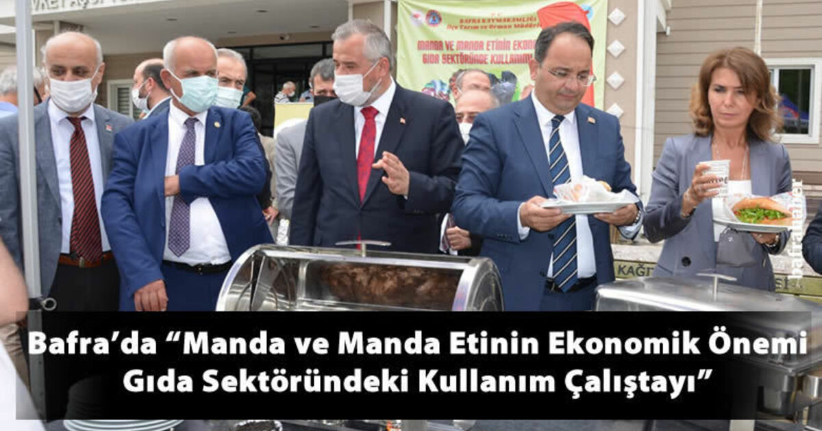Bafra'da “Manda ve Manda Etinin Ekonomik Önemi Gıda Sektöründeki Kullanımı Çalıştayı”
