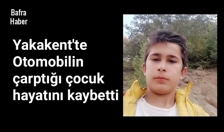Otomobilin çarptığı çocuk hayatını kaybetti