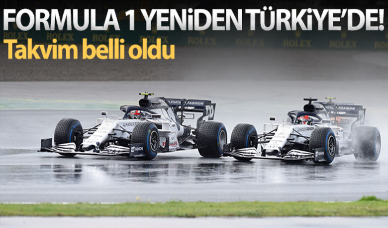 Formula 1 yeniden Türkiye'de - Formula 1'de Türkiye Grand Prix'i 2021 takvimine yeniden dahil edildi. Türkiye yarışı Singapur Grand Prix'sinin tarihi olan 1-3 Ekim tarihlerinde İstanbul Park'ta yapılacak.
