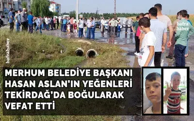 Tekirdağ’da Suya Kapılan 2 Çocuk Hayatını Kaybetti 