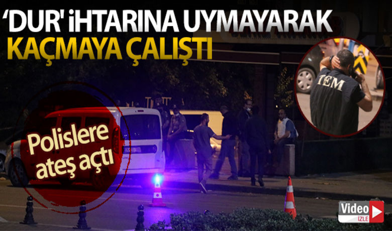 ‘Dur' ihtarına uymadı, poliskontrol noktasına silahla ateş açtı - Ankara’nın Mamak ilçesinde akli dengesi yerinde olmadığı iddia edilen ve ‘dur' ihtarına uymayan bir kişi polis kontrol noktasına silahla ateş açtı.