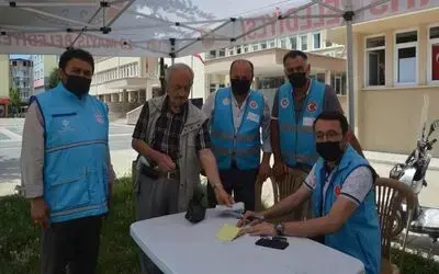 19 Mayıs ilçesinde kurban standı
