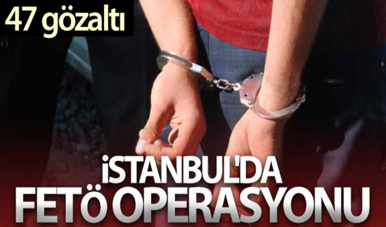 İstanbul'da FETÖ operasyonu: 47şüpheli hakkında gözaltı kararı - İstanbul Cumhuriyet Başsavcılığınca FETÖ/PDY silahlı terör örgütüne yönelik yürütülen soruşturma kapsamında görevde olan asker ve polislerin de aralarında bulunduğu 47 şüpheli hakkında gözaltı kararı verildi. İstanbul merkezli 24 ilde düzenlenen operasyonlarda 22 şüpheli yakalandı.